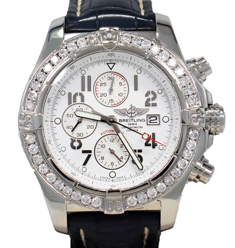 Breitling Super Avenger Diamond Bezel for sale 